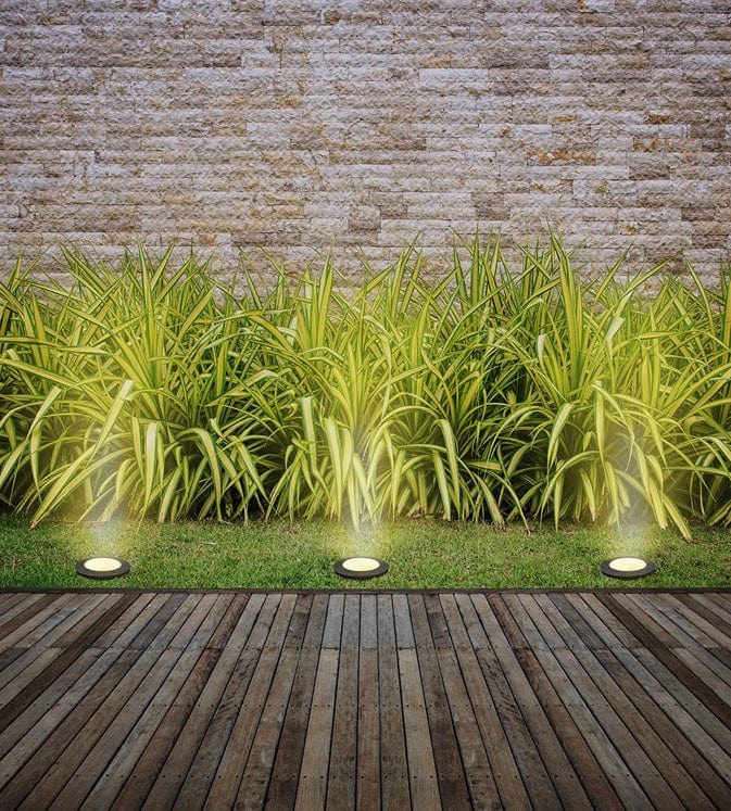 Recessed Uplighting Ip65-ip67 Tidian Ø172mm E27 15w Black 1060lm SKU: PX-1200-NEG - Toplightco