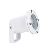 Spotlight Ip65 Post Gu10 8w White 370lm SKU: PX-1400-BLA - Toplightco