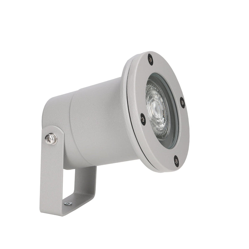 Spotlight Ip65 Post Gu10 8w Grey 370lm SKU: PX-1400-GRI - Toplightco