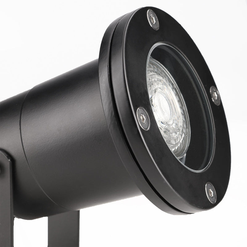 Spotlight Ip65 Post Gu10 8w Black 370lm SKU: PX-1400-NEG - Toplightco