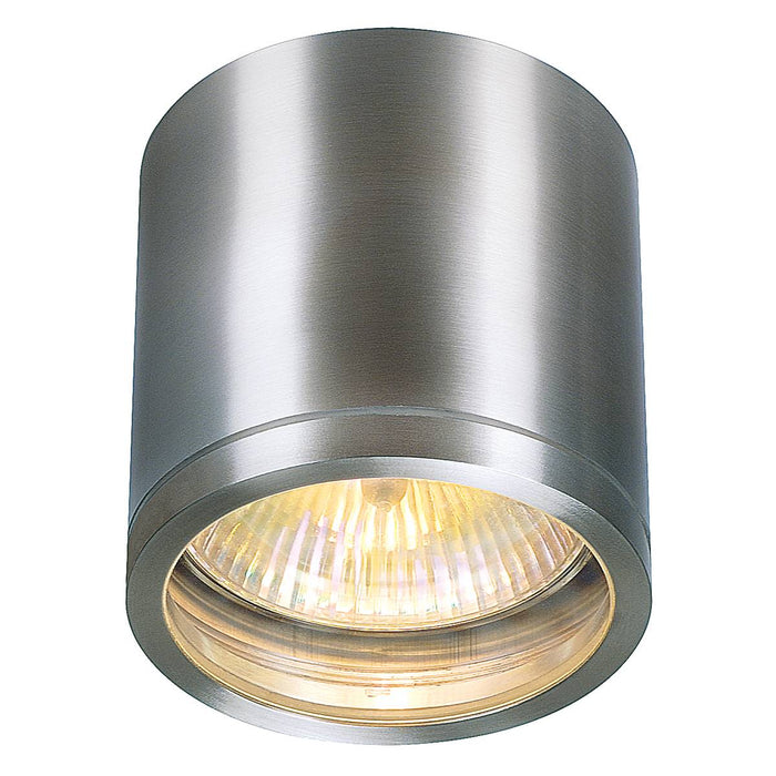 SLV 1000332 ROX CEILING OUT, 11, outdoor ceiling light, brushed aluminium, max. 50W, IP44 - Toplightco