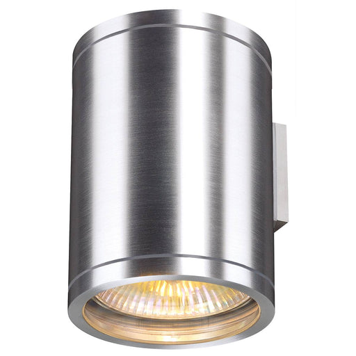 SLV 1000334 ROX WALL OUT UP/DOWN, 11, outdoor wall light, brushed aluminium, max. 2x50W, IP44 - Toplightco