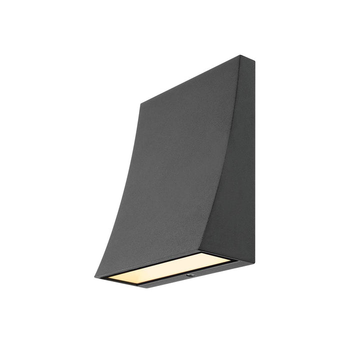 SLV 1000342 DELWA WIDE LED outdoor wall light, 3000K, 100°, anthracite, IP44 - Toplightco