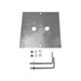 SLV 1000343 Concrete anchor set for SQUARE POLE and ROX ACRYLIC POLE, stainless steel 304 - Toplightco