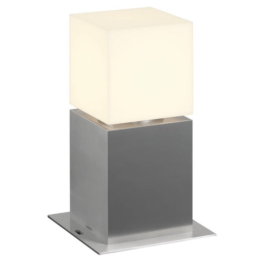 SLV 1000344 SQUARE POLE 30, E27, Outdoor Bollard, stainless steel 304, max. 20W, IP44 - Toplightco