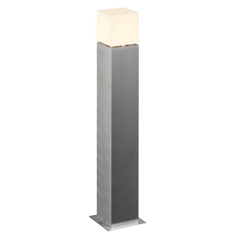 SLV 1000346 SQUARE POLE 90, E27, Outdoor Bollard, stainless steel 304, max. 20W, IP44 - Toplightco