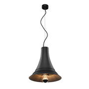 SLV 1000434 BATO 35 PD, Indoor pendant light, black, E27, max. 60W - Toplightco