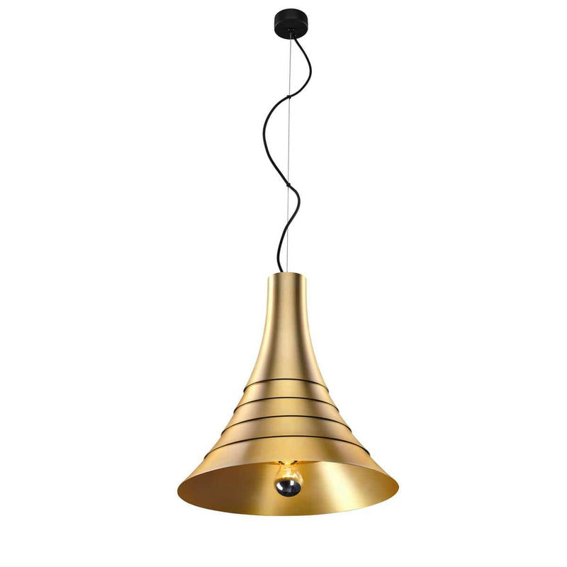SLV 1000438 BATO 45 PD, Indoor pendant light, brass, E27, max. 60W - Toplightco