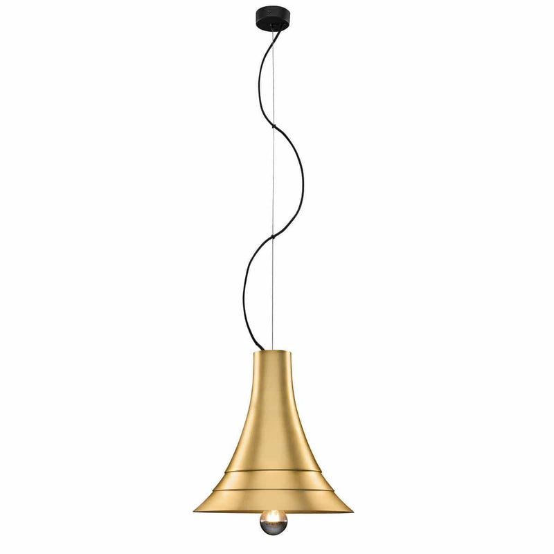 SLV 1000439 BATO 35 PD, Indoor pendant light, brass, E27, max. 60W - Toplightco