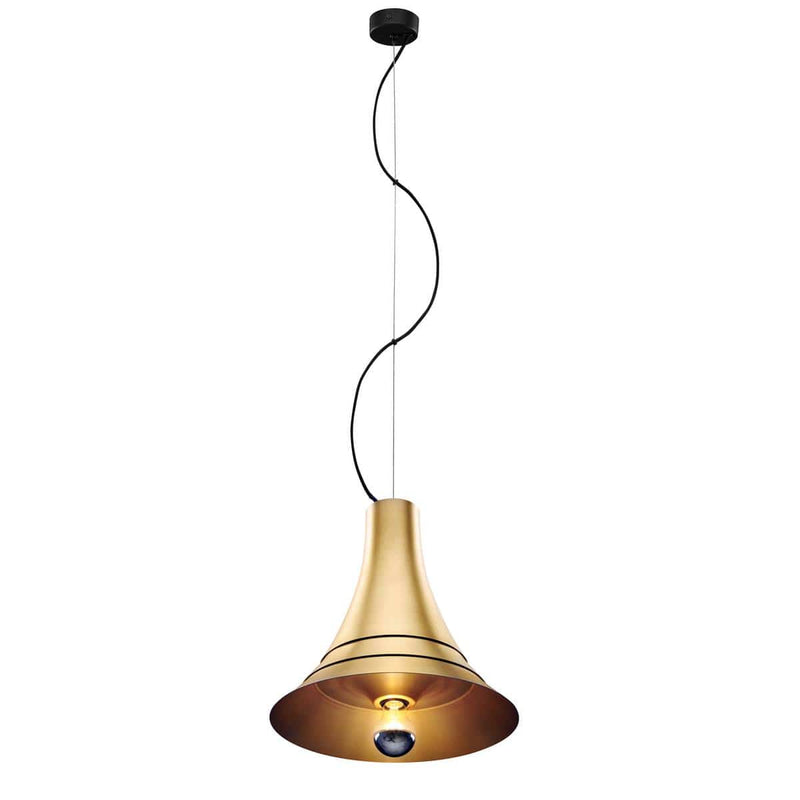 SLV 1000439 BATO 35 PD, Indoor pendant light, brass, E27, max. 60W - Toplightco