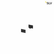 SLV 1000477 GRAZIA 10 Endcap for GRAZIA Surface profile flat, 2 pcs., flat Version, black - Toplightco
