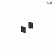 SLV 1000483 GRAZIA 10 Endcap for GRAZIA Surface profile flat, 2 pcs., high version, black - Toplightco