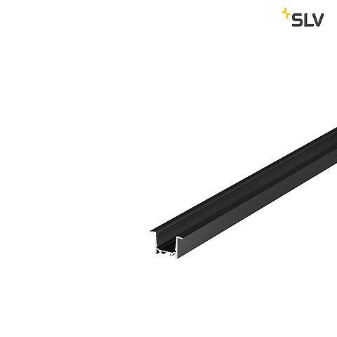 SLV 1000498 GRAZIA 20 LED Recessed profile, 3m, black - Toplightco