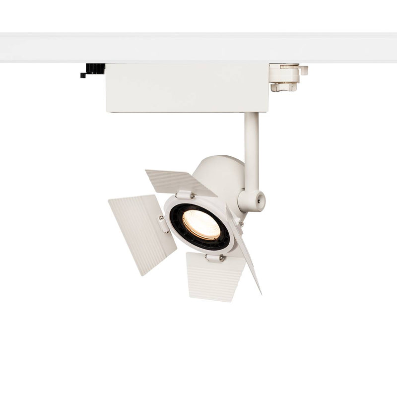 SLV 1000678 SUPROS 78 Barn Door shade, white - Toplightco