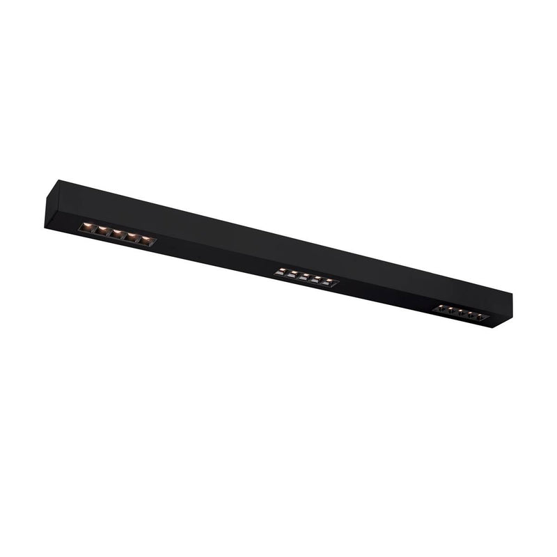 SLV 1000686 Q-LINE CL, LED Indoor surface-mounted ceiling light, 1m, BAP, black, 3000K - Toplightco