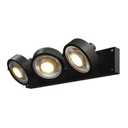 SLV 1000704 KALU 3 ES111, Wall and Ceiling luminaire, black, max. 75W - Toplightco