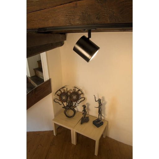 SLV 1000711 ENOLA_C LED Spot for 1-Circuit Track Light Systemase High-voltage Tracksystem, 3000K, black, 35°, incl. 1 Phase adapter - Toplightco