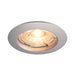 SLV 1000717 PIKA GU10, Recessed ceiling luminaire, non-adjustable, silvergrey, max. 50W - Toplightco