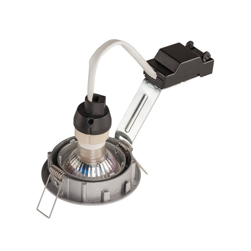 SLV 1000721 PIKA GU10, Recessed ceiling luminaire, adjustable, silvergrey, max. 50W - Toplightco