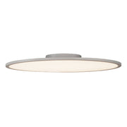 SLV 1000785 PANEL 60 round, LED Indoor surface-mounted ceiling light, silver-grey, 3000K - Toplightco