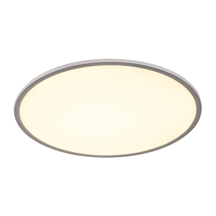 SLV 1000785 PANEL 60 round, LED Indoor surface-mounted ceiling light, silver-grey, 3000K - Toplightco