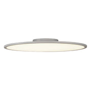 SLV 1000786 PANEL 60 round, LED Indoor surface-mounted ceiling light, silver-grey, 4000K - Toplightco