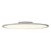 SLV 1000786 PANEL 60 round, LED Indoor surface-mounted ceiling light, silver-grey, 4000K - Toplightco