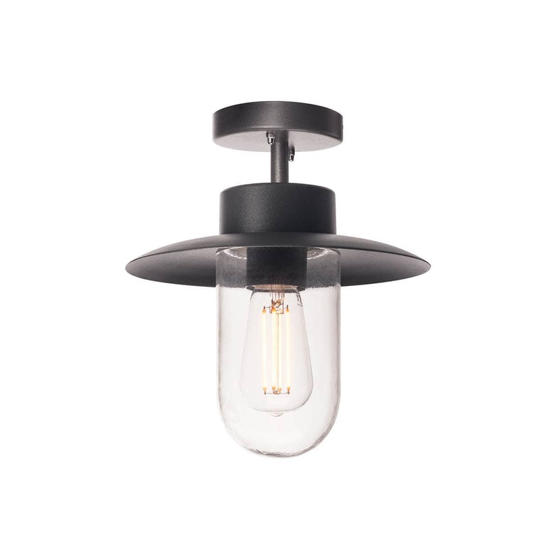 SLV 1000823 MOLAT E27 Outdoor Ceiling luminaire, anthracite, max. 60W, IP44 - Toplightco