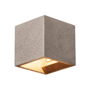 SLV 1000911 SOLID CUBE Wall luminaire, QT14, black sandstone, max. 25W - Toplightco