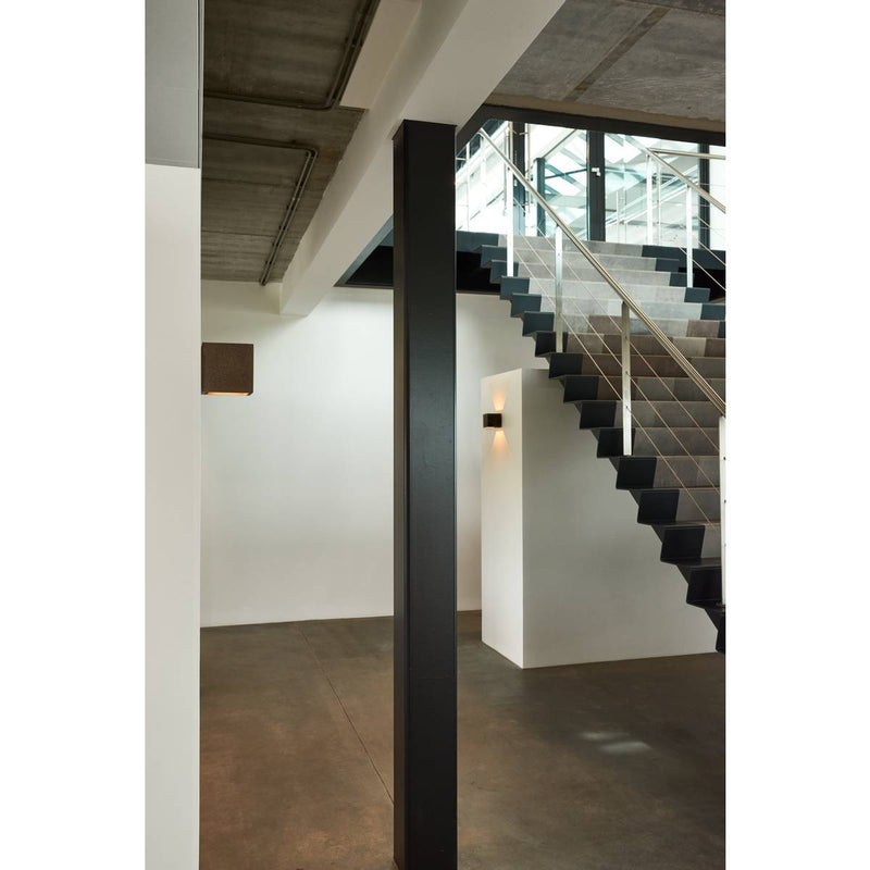 SLV 1000911 SOLID CUBE Wall luminaire, QT14, black sandstone, max. 25W - Toplightco