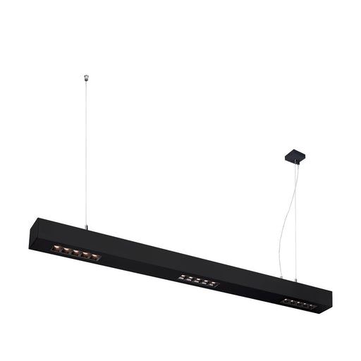 SLV 1000927 Q-LINE PD, LED Indoor pendant light, 1m, BAP, black, 3000K - Toplightco