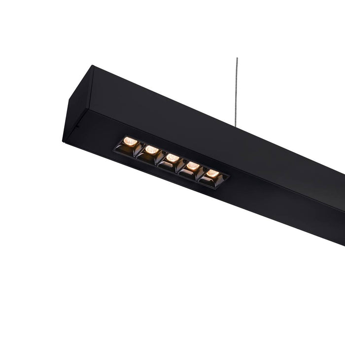SLV 1000930 Q-LINE PD, LED Indoor pendant light, 2m, BAP, black, 3000K - Toplightco