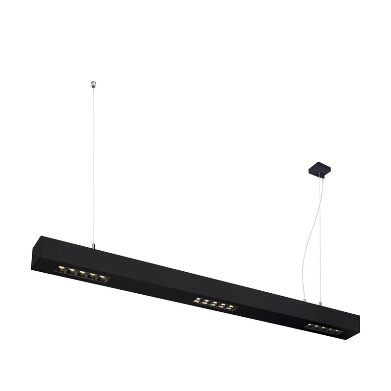SLV 1000933 Q-LINE PD, LED Indoor pendant light, 1m, BAP, black, 4000K - Toplightco