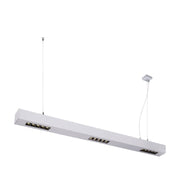 SLV 1000934 Q-LINE PD, LED Indoor pendant light, 1m, BAP, silver, 4000K - Toplightco