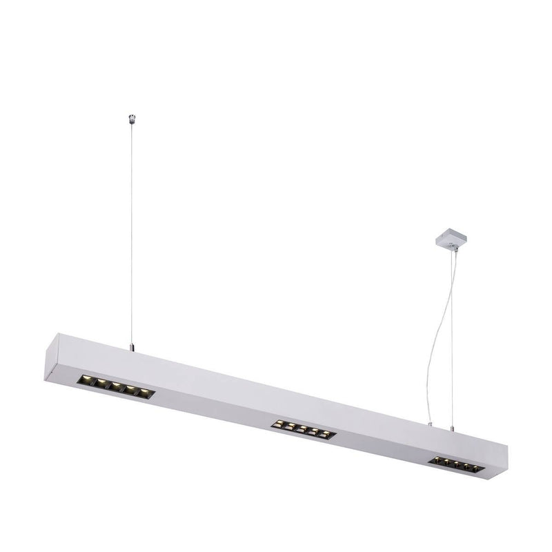 SLV 1000934 Q-LINE PD, LED Indoor pendant light, 1m, BAP, silver, 4000K - Toplightco
