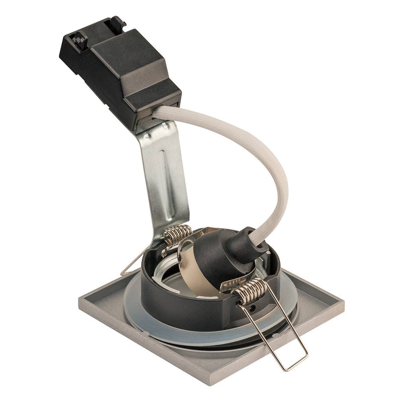 SLV 1001171 DOLIX OUT GU10, square, silvergrey - Toplightco
