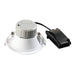 SLV 1001264 AKALO 83, DL, indoor recessed ceiling light, 3000K 4200K 5700K adjustable, white - Toplightco