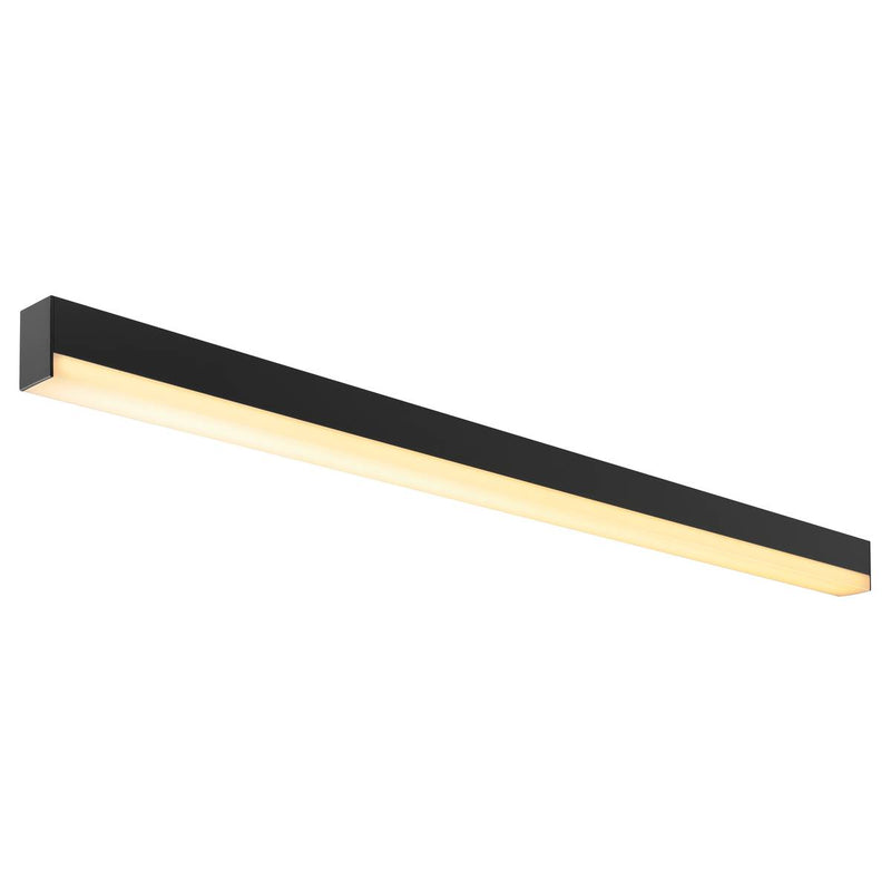 SLV 1001286 SIGHT LED, wall and ceiling light, 1200mm, black - Toplightco