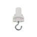 Powergear 3-Circuit adapter with hook for 3-Circuit track, traffic white PRO-M142-W - Toplightco