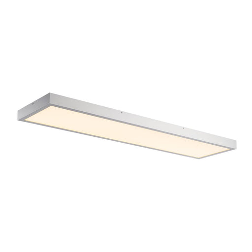 SLV 1001508 PANEL 1200x300mm LED Indoor surface-mounted ceiling light, 3000K, silver-grey - Toplightco