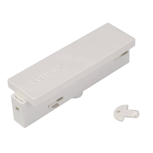 SLV 1001515 EUTRAC central power feed, traffic white - Toplightco