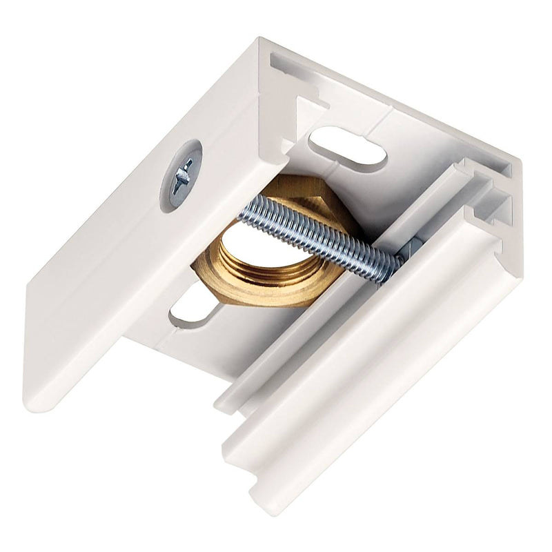 SLV 1001530 EUTRAC pendant clip for 3-Circuit track, traffic white - Toplightco