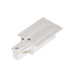 SLV 1001533 EUTRAC feed-in for 3-Circuit recessed track, traffic white, earth left - Toplightco