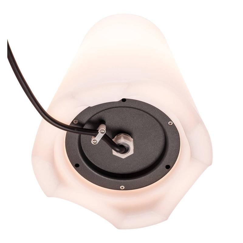 SLV 1001778 KIROCONE TL, Outdoor table lamp, E27, IP44, white, max. 60W - Toplightco