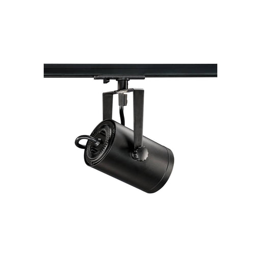 SLV 1001861 EURO SPOT TRACK, black, GU10 25W, incl. 1-Circuit adapter - Toplightco