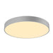 SLV 1001899 MEDO 60 CW, CORONA, LED Outdoor surface-mounted wall and ceiling light, DALI, silver-grey, 3000/4000K - Toplightco
