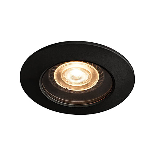 SLV 1001930 VARU GU10 DL, outdoor recessed ceiling light, black, IP20/65 - Toplightco