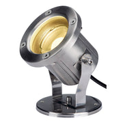 SLV 1001962 NAUTILUS, LED outdoor ground spike luminaire, stainless steel 316, IP55, 3000K - Toplightco