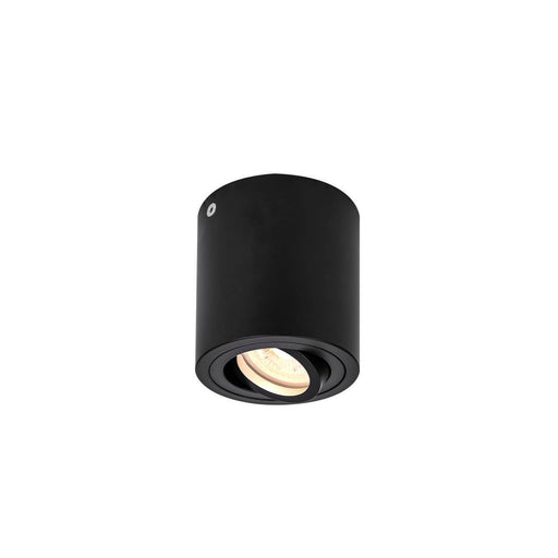 SLV 1002010 TRILEDO CL, indoor surface-mounted ceiling light, GU10, black, max 10W Round - Toplightco