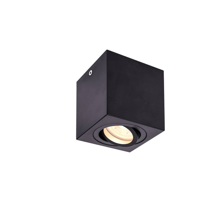 SLV 1002013 TRILEDO CL, indoor surface-mounted ceiling light, GU10, black, max 10W Square - Toplightco